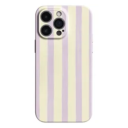 Purple Stripe Phone Case Cover for Huawei nova 9 (JSS061)