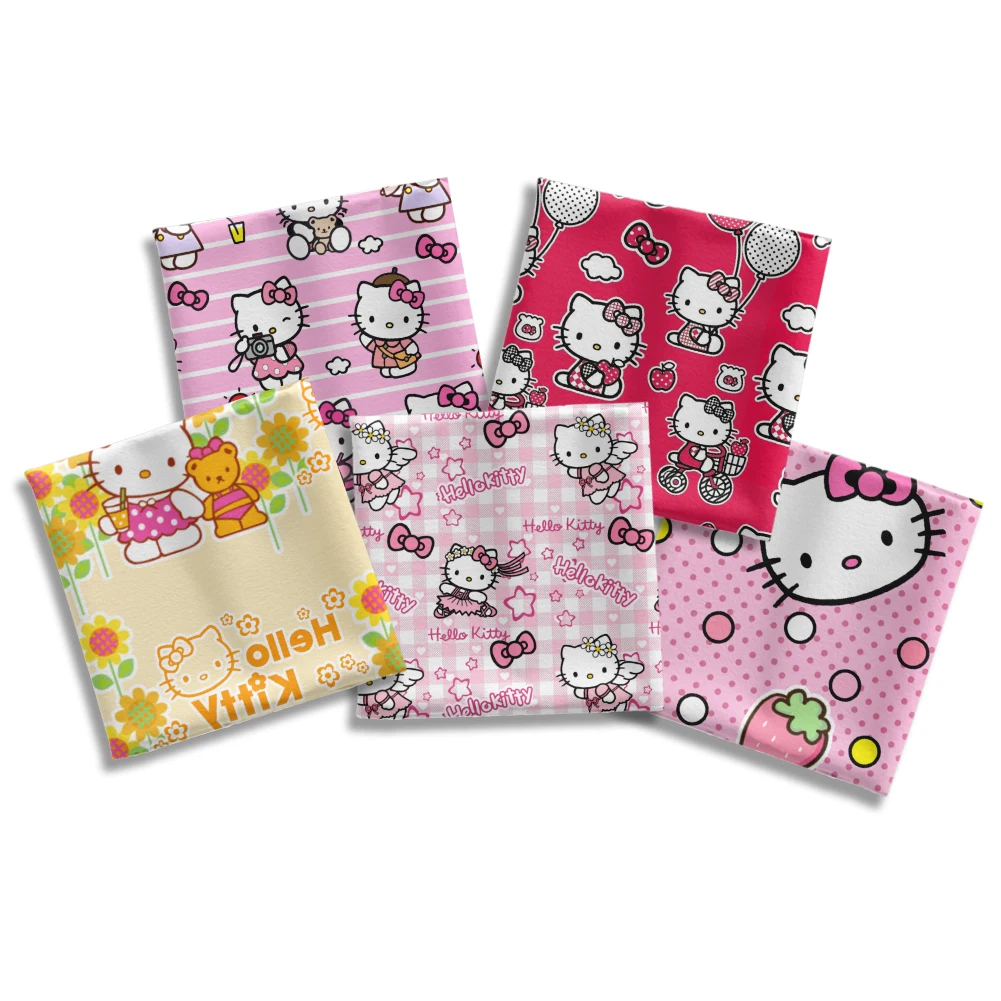 

Ткань из полиэстера с рисунком в японском стиле, 50*145 см