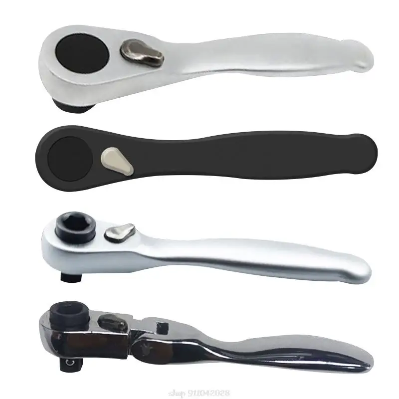 Mini Llave De Trinquete De Un Solo Cabezal, Mini Llave De Trinquete Doméstica De 1/4 Pulgadas