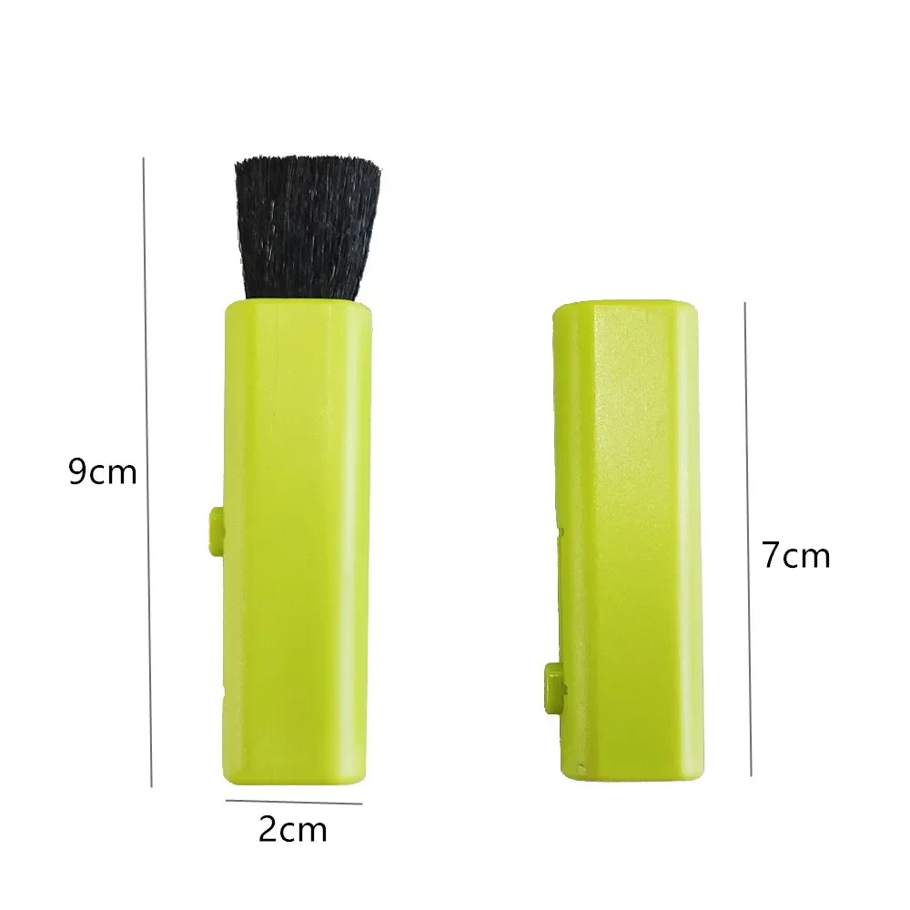 Keyboard Cleaning Brush Retractable Camera Cleaning Brush Car Air Conditioning Outlet Plastic Handle Wool Small Soft