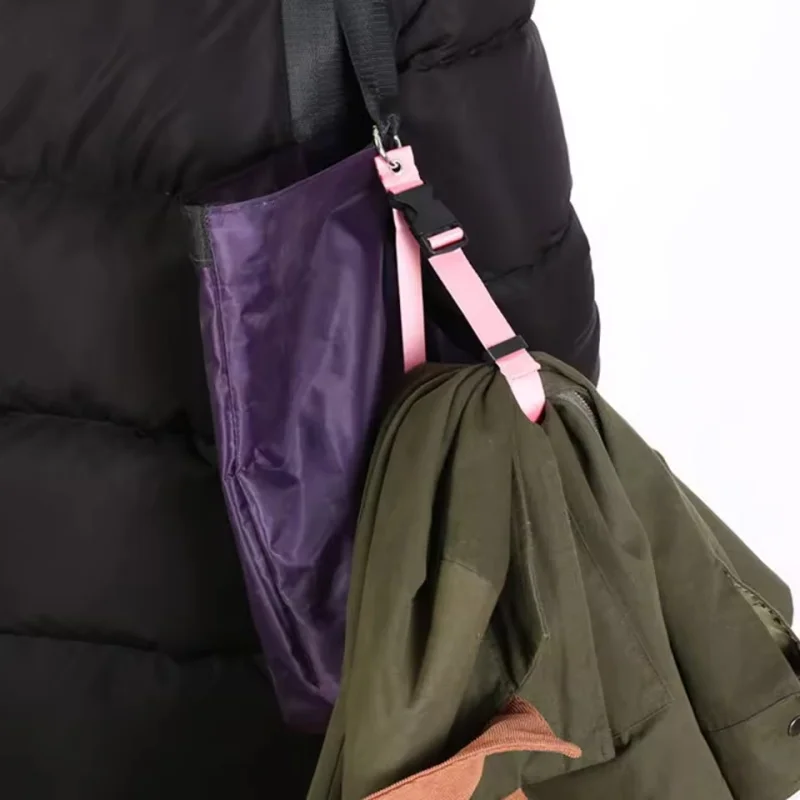 Travel Luggage Fixed Strap Backpack External Portable With Release Buckle...