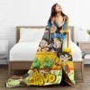 Baby Blankets El Chavo Del Ocho Cartoon Flannel Winter Anime Breathable Warm Throw Blankets for Sofa Travel Quilt 1