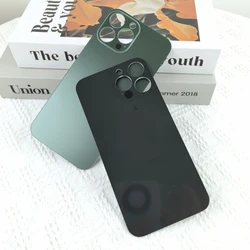 Premium Back Glass Replacement with Camera Opening - Battery Cover Rear Panel Housing (13Pro Max black)
