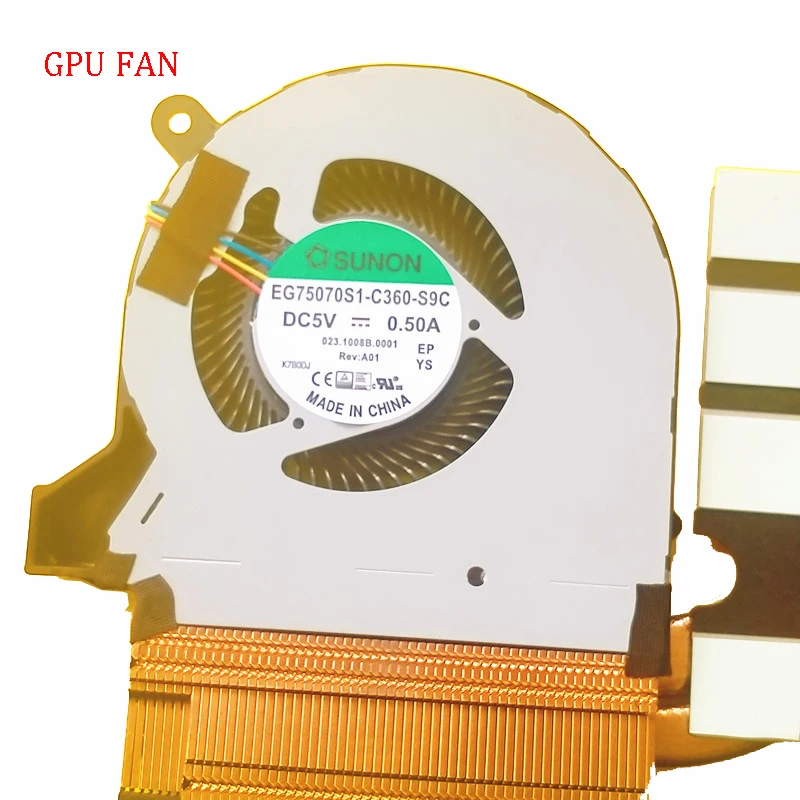 NEW ORIGINAL Laptop CPU GPU Heatsink Cooling Fan For ACER Nitro V17 V15 VN7-793G VN7-593G