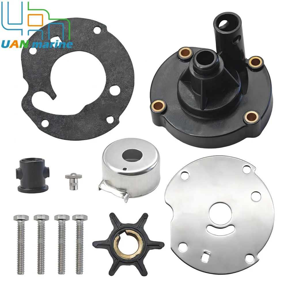 763758 391391 Kit di riparazione della girante della pompa dell'acqua per Johnson Evinrude OMC 5.5 6 7HP fuoribordo 763758 391391 778166 382797