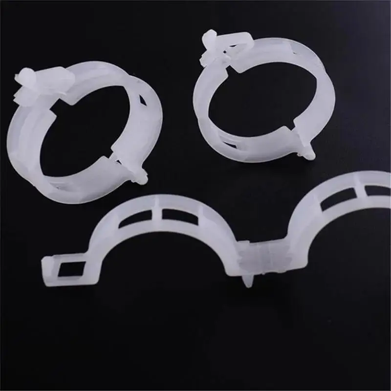 100PCS Fruit Clip Garden Plant Plastic Binding Vine Binding Branch Clip Support Tomato Fixing Plant Holder Trellis Clips