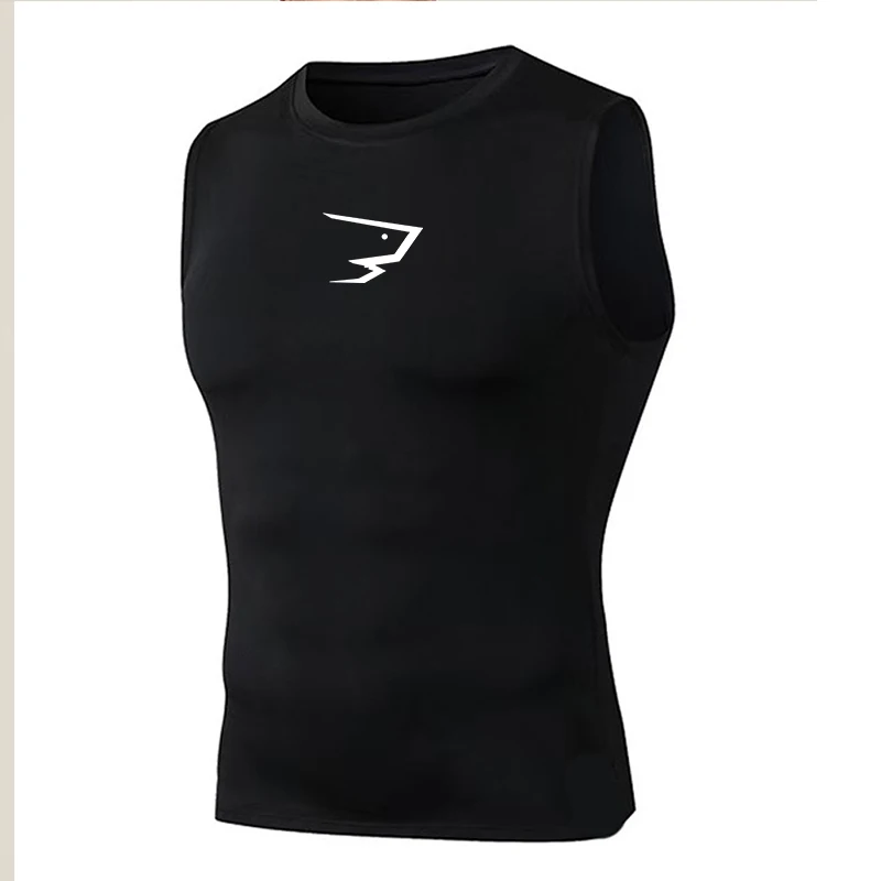 Reflective White Cycling Base Layer Quick-Dry Sports Vest