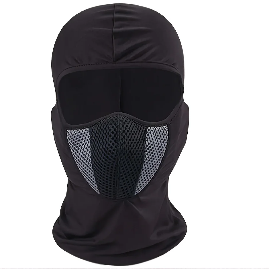 Windproof UV Protection Cotton Balaclava - Full Face & Neck Cover Mask