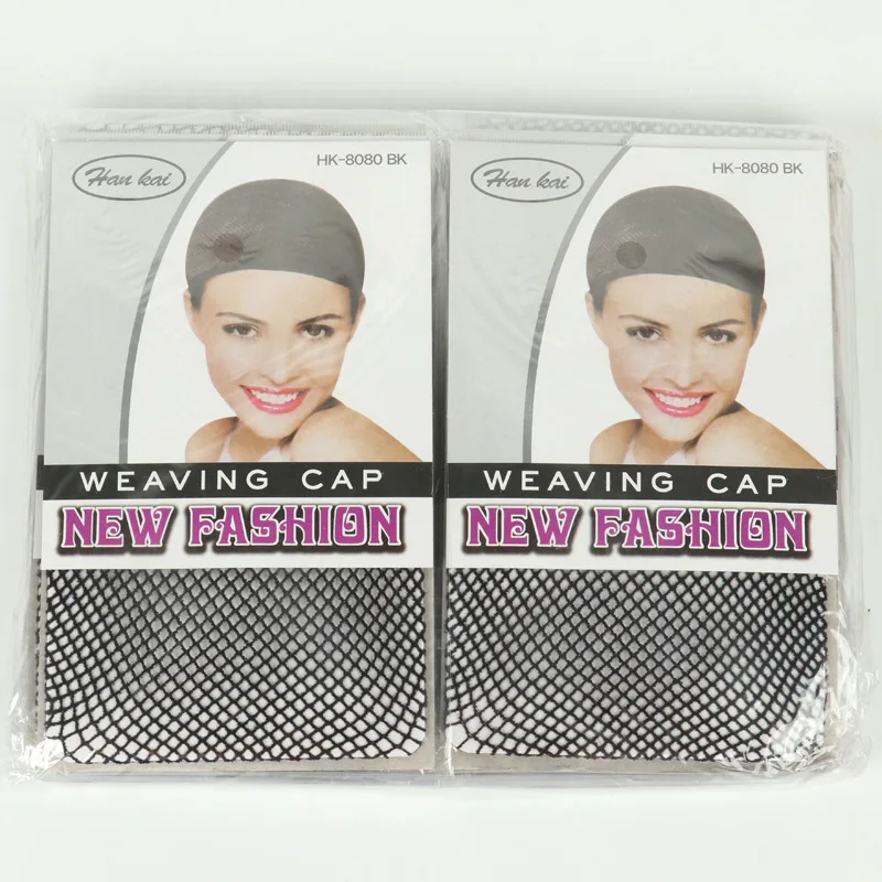 

New Fashion Weaving Cap, Cool mesh fabric, mesh, fabric, closed top, wig, hair extensions, comfort, use with wig, 2Pcs