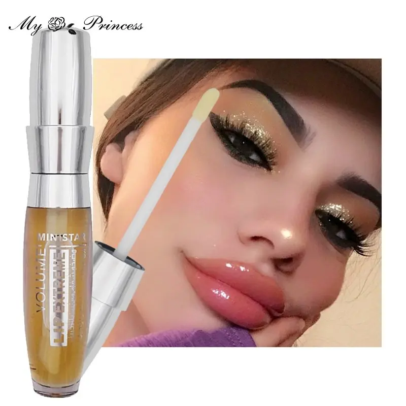 3D Long Lasting Sexy Moisturizing Lip Waterproof Big Transparent Lip Gloss Makeup Color Plumper Extreme