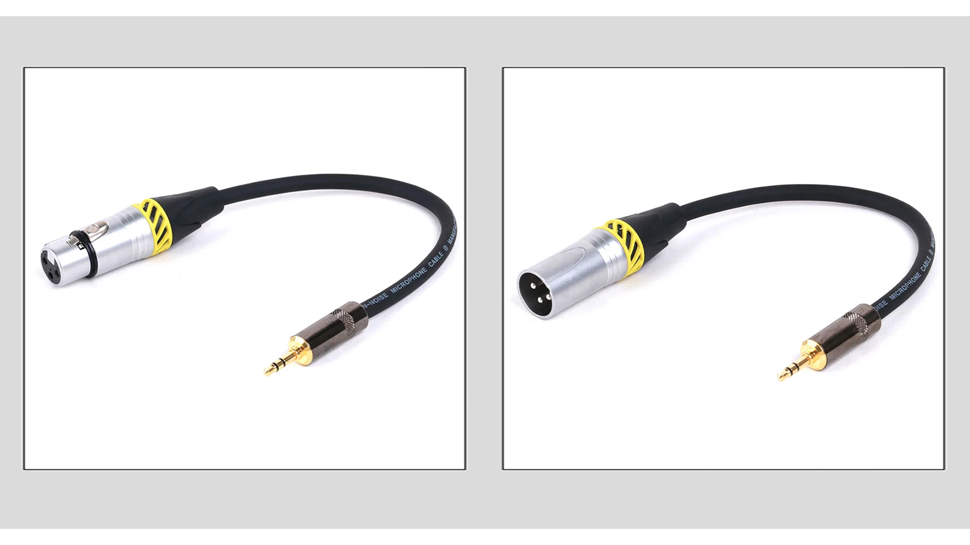 1pc bunt 0,3 M-25M hochwertige 3pin xlr Audio Line Kabel Stecker/Buchse Stecker 3,5mm(1/8) trs Buchse Verlängerung kabel – Detail 3