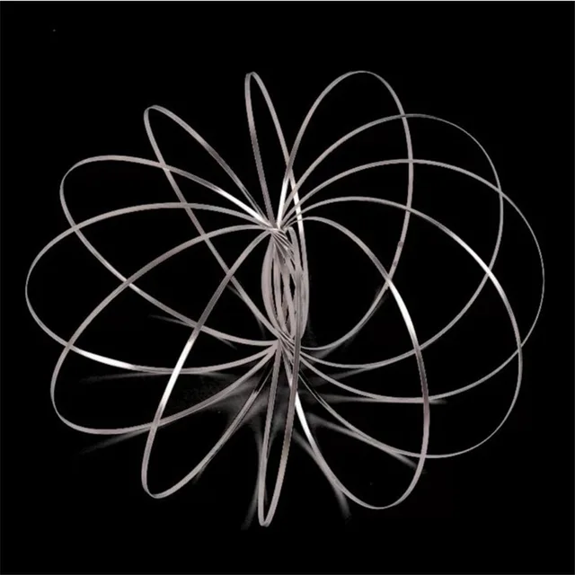 Toroidz ® Flow Ring + Pochette. Un Jouet Fantastique et Magique - 3D Arm  Spring (Bras) - Science