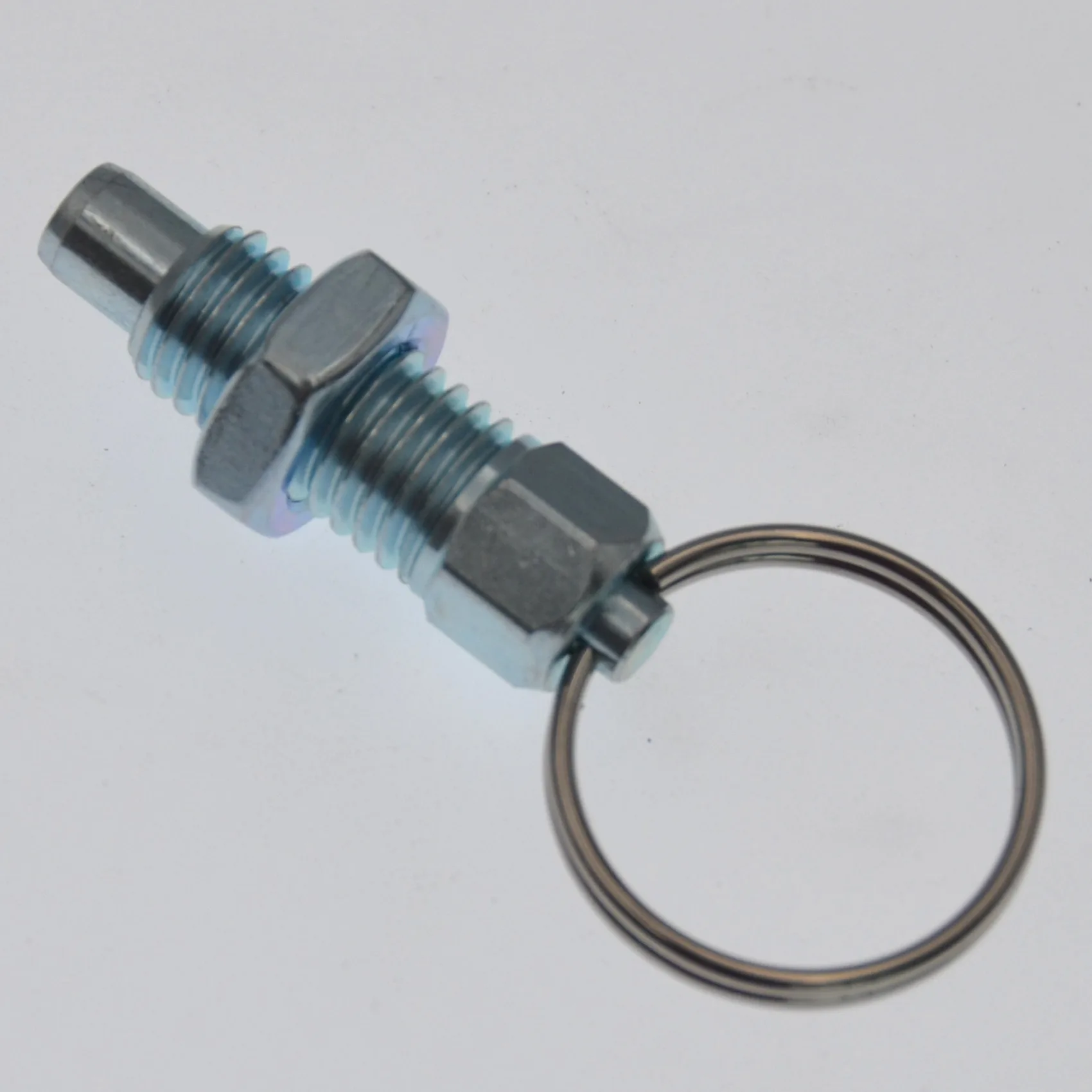 풀링 탄소강 용수철 인덱싱 뚜러뻥, M12 플랫 M12X1.75X8mm, 2 개