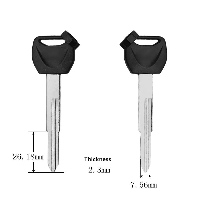 Honda motorcycle key blank suitable for Honda DN01 F6C FJS400 600 FMX650 Forza125 250 including magnet