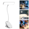LED Reading Light Bendable Touch Lamp USB Charging Clip On Reading Lamp Multi-Function Small Night Lights for Bedroom Dormitory 5