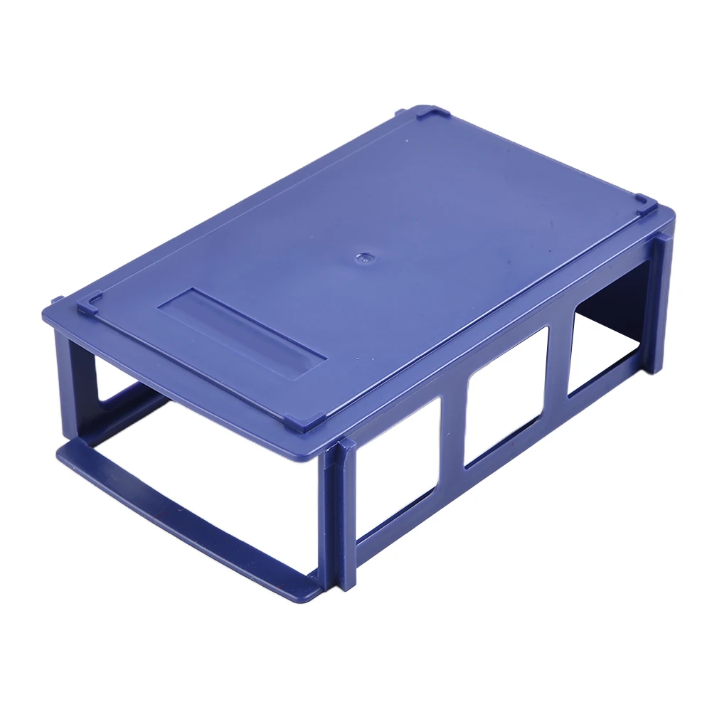 1pc Component Screws Tool-box Stackable Plastic Blue/transparent Storage Boxes Crafts Hardware Electronic Organizer Tool Box