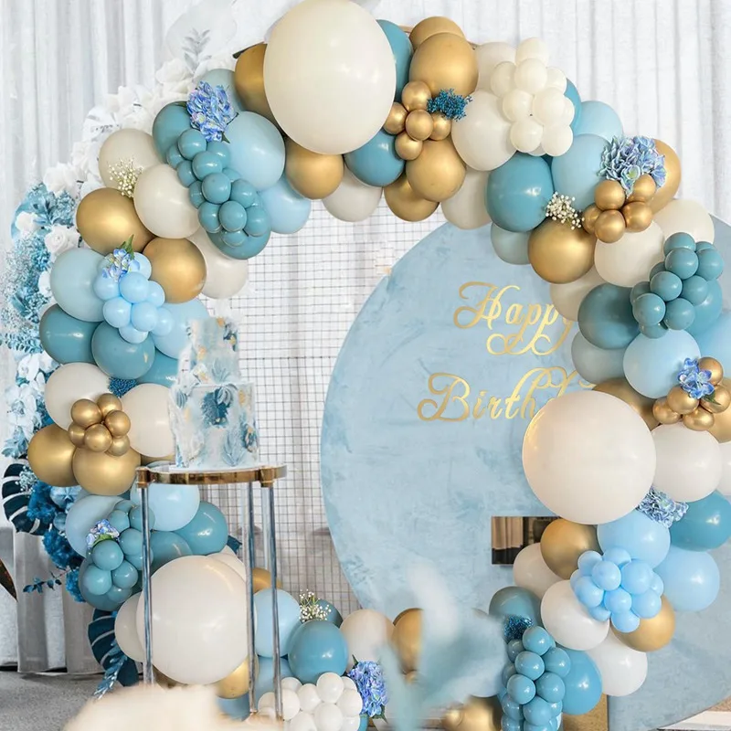 Kids, Baby Shower, Blue Party Decor, 1 °, 1 ano, Boy, Kid