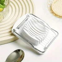Trancheuse à œufs multifonctionnelle en acier inoxydable, peut couper des aliments mous pour des outils de cuisine ménagers pratiques et rapides 3