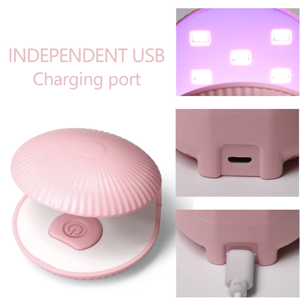 LINMANDA Mini Portable Nail Lamp Fast Curing Uv Led Lamp Professional Gel Polish Drying Lamp Phototherapy Equipment Tools 3