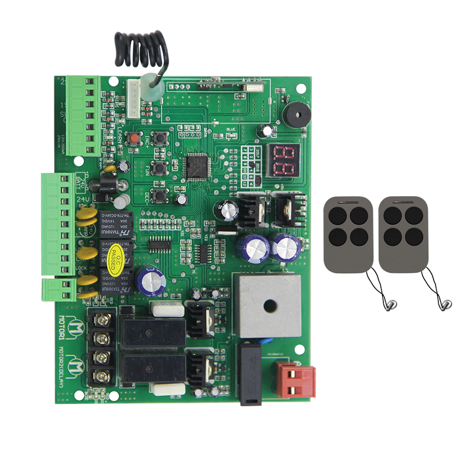 EG-22A(EGA-10) 24V PCB Board For Automatic Double Arms Swing Gate Opener Control Board Panel Smart Control Center System