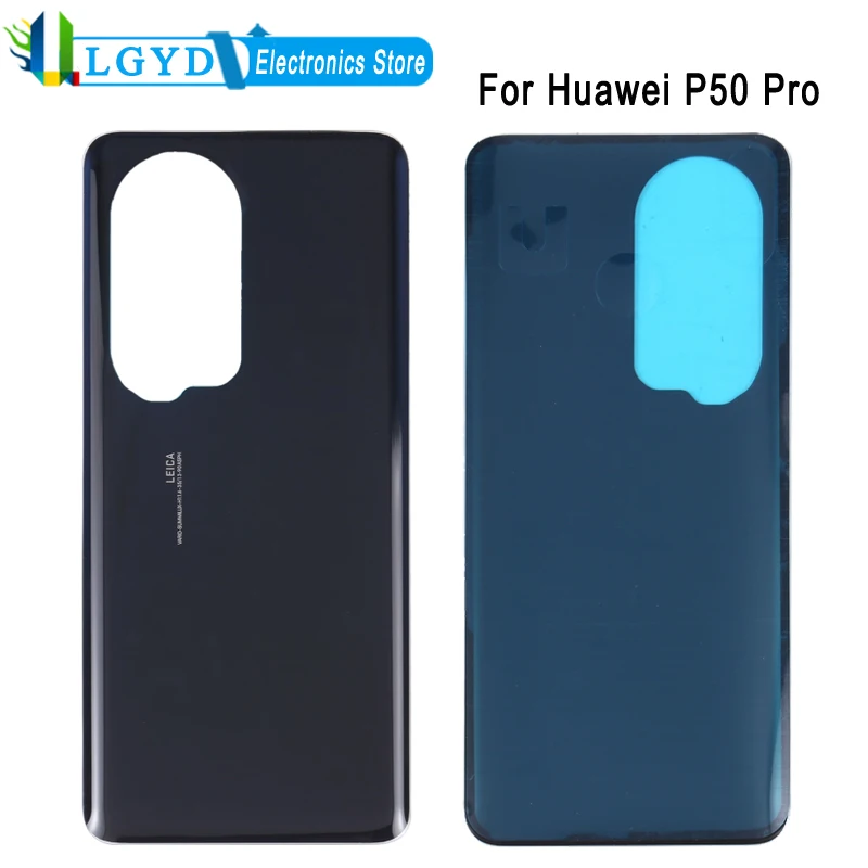

Задняя крышка для батареи Huawei P50 Pro Задняя Крышка Ремонт Запасная часть