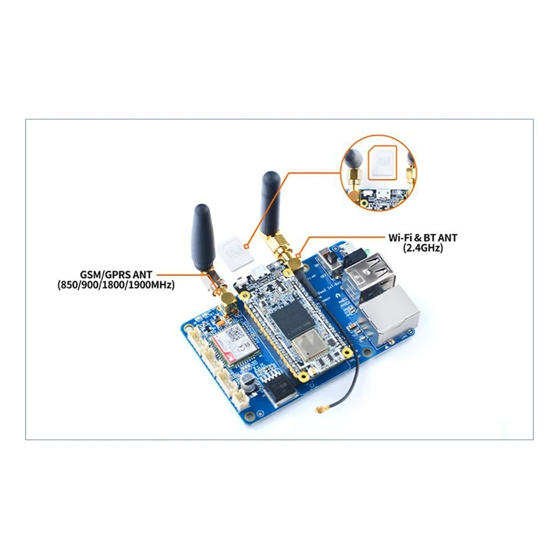 Nanopi Duo2 Allwinner H3 Cortex-A7 512MB DDR3 ޸ Wifi BT4.0 , Ubuntucore IOT  α׷  