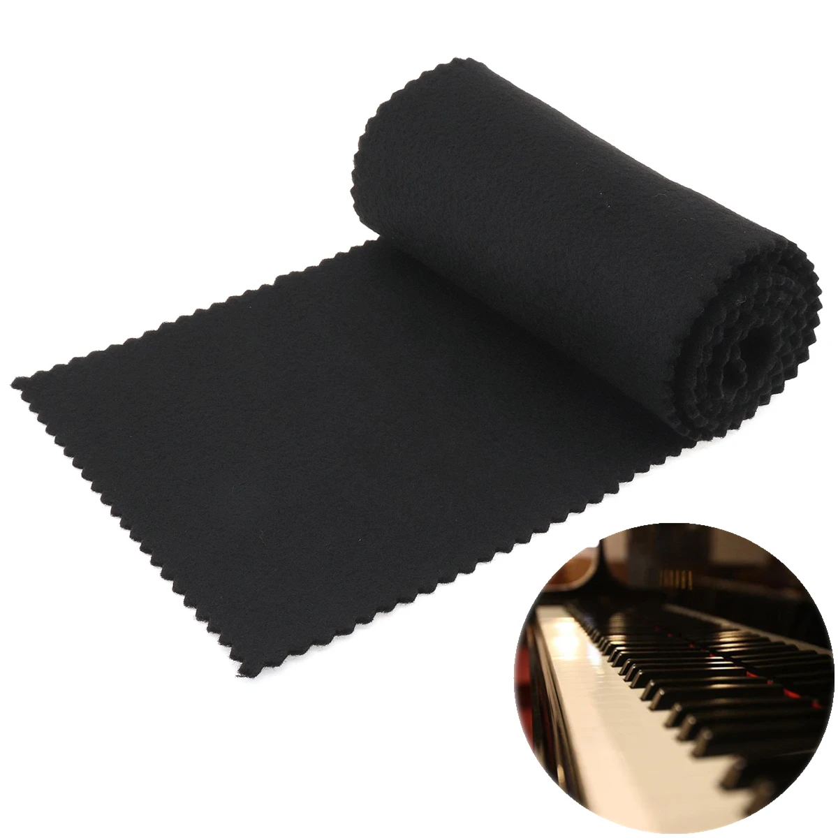 Soft Nylon Cotton Piano Keyboard Dust Cover Cloth for All 88 Key Piano or Soft Keyboard Cover Accessories piano cover