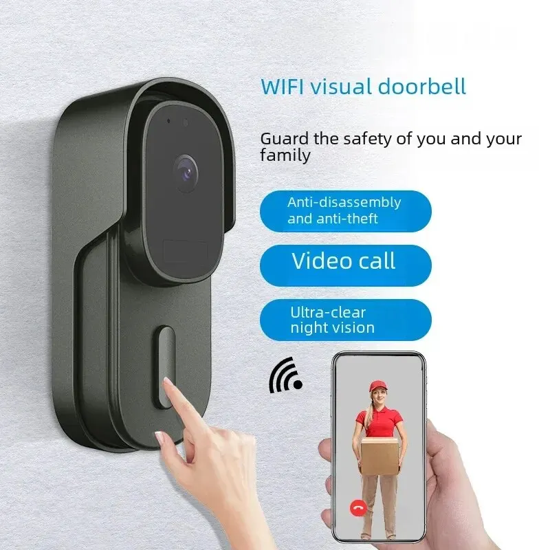 WifiSmartDoorbellHighDefinitionHomeUseVideoDoorbellVisual