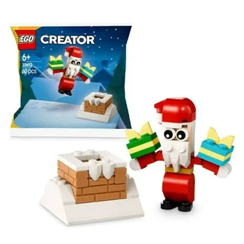 LEGO® Creator 30692 Christmas Chimney Fun with Santa Building Kit for Ages 6+ 60 Pieces (MINI SIZE)