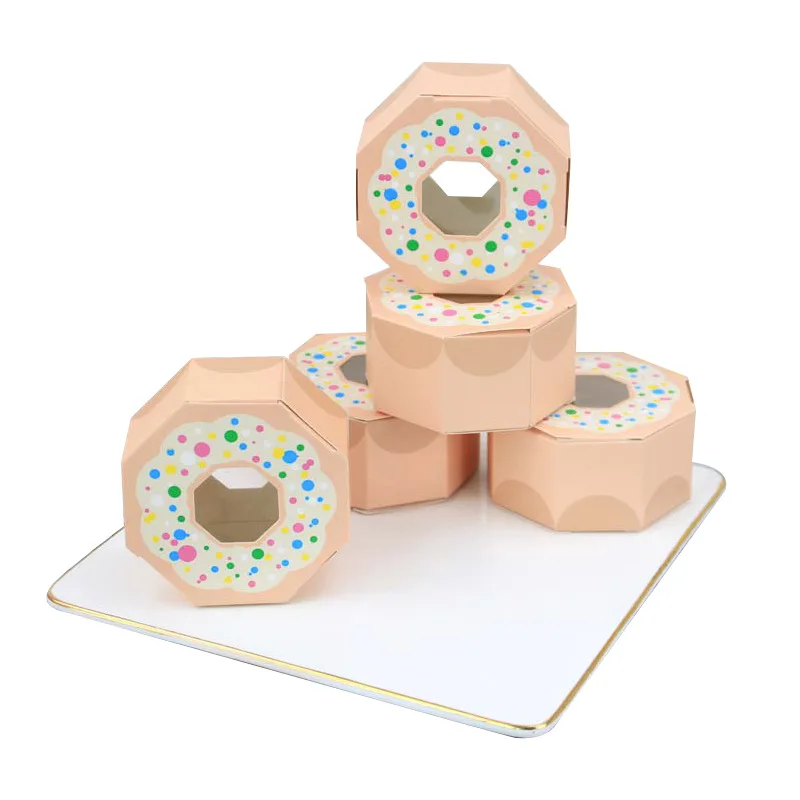 Chocolate Biscuit Packaging Case para casamento Aniversário