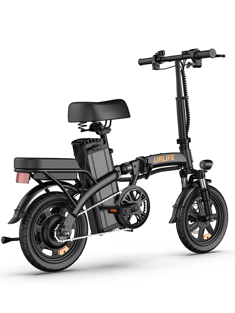 URLIFE F1L Elektrofahrrad für Erwachsene, 250 W Motor, faltbares City-Pendel-Elektrofahrrad, 48 V, 7,5 Ah, 14-Zoll-Reifen, Unisex-Stil – Detail 14