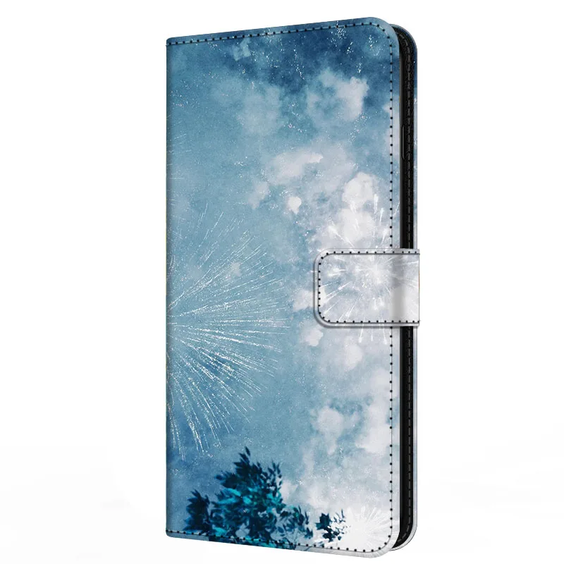 Magnetic Pink Leather Wallet Case - Book Style Flip Cover