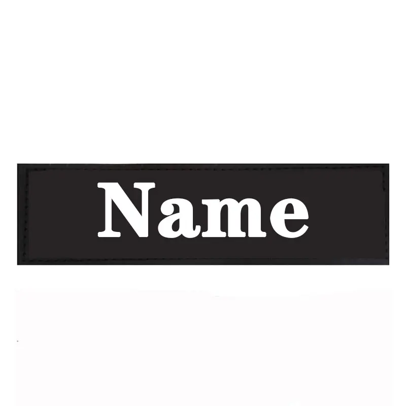 Персоналізована бирка з іменем собаки, 2 шт., світловідбиваючий нагрудний ремінь для домашніх тварин, нашийник, ідентифікаційна мітка, наклейка з індивідуальним текстом, лапа, серце, логотип, нагрудний ремінь, бирка