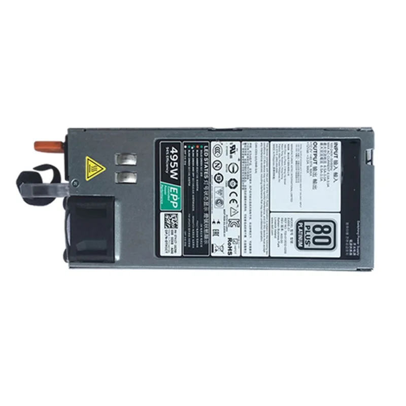Commutazione 495W Per Dell R830 R730 R630 R530 T630 T430 T330 Modulo Di Alimentazione Del Server Alimentatore E495E-S1 D495E-S1
