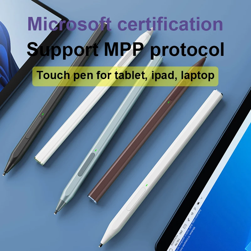 Microsoft Superfície Mpp2.0 Caneta Capacitiva Lápis Magnético Touch Pen para Tablet Ipad Laptop Acessórios Asus hp Sony Dell Lenovo - Imagem 2