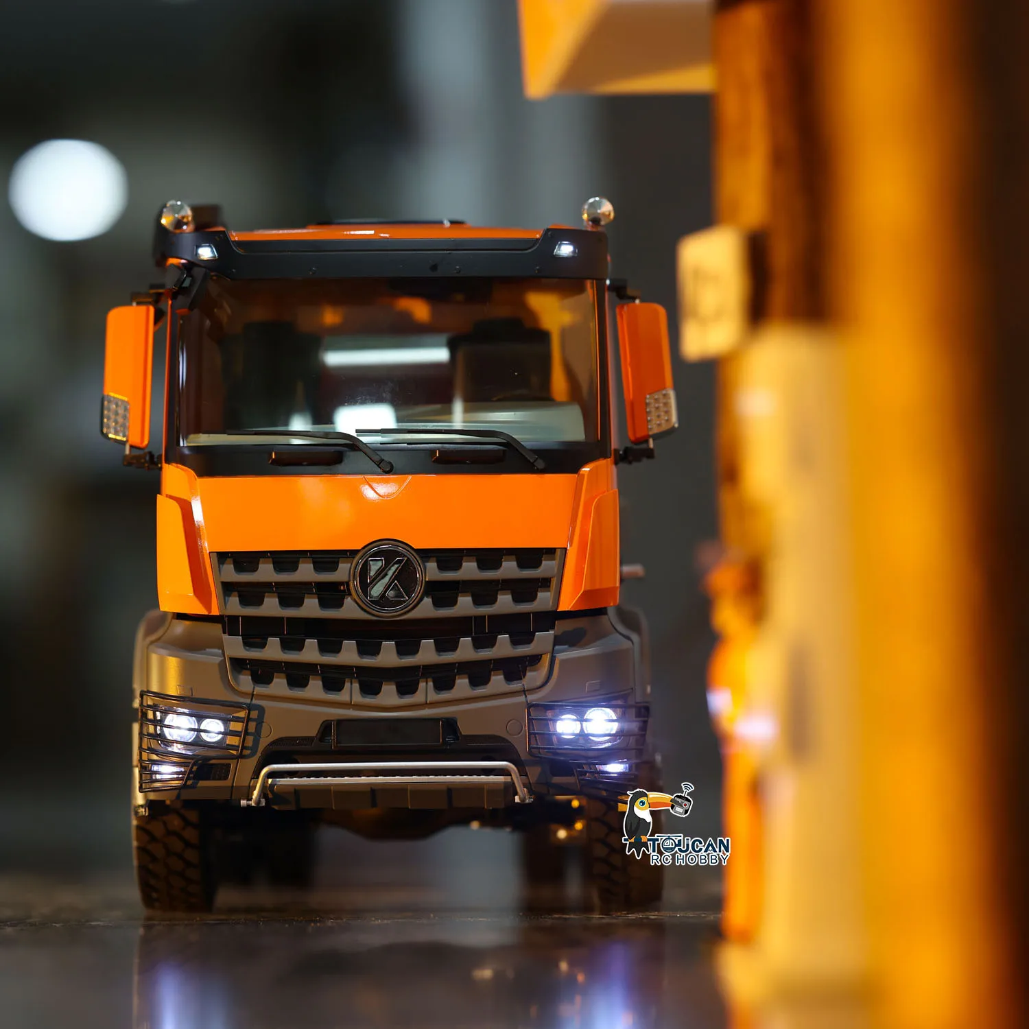 Toy New 1/14 4x4 Kabolite 5701 RC Dump Truck Remote Control Painted Finished Tipper Car Sound Light Motor Model for Boys TH24348 4
