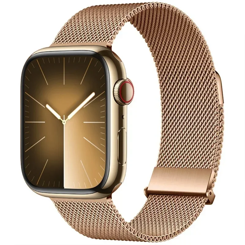 Sleek Magnetic Metal Strap for Apple Watch - Premium Wristband Replacement