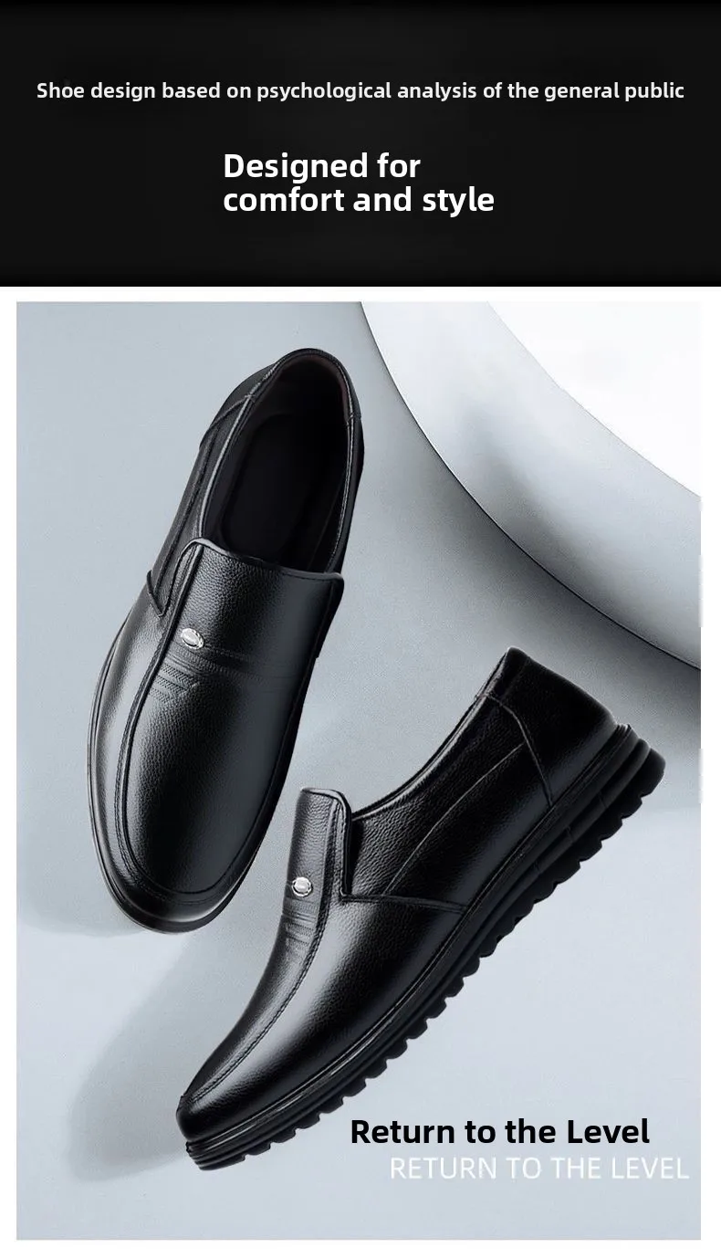 أحذية من الجلد العسكري من الدرجة الأولى أحذية رجال الأعمال غير الرسمية أحذية سفلية ناعمة 100% من جلد البقر بالكامل تخفيضات خاصة