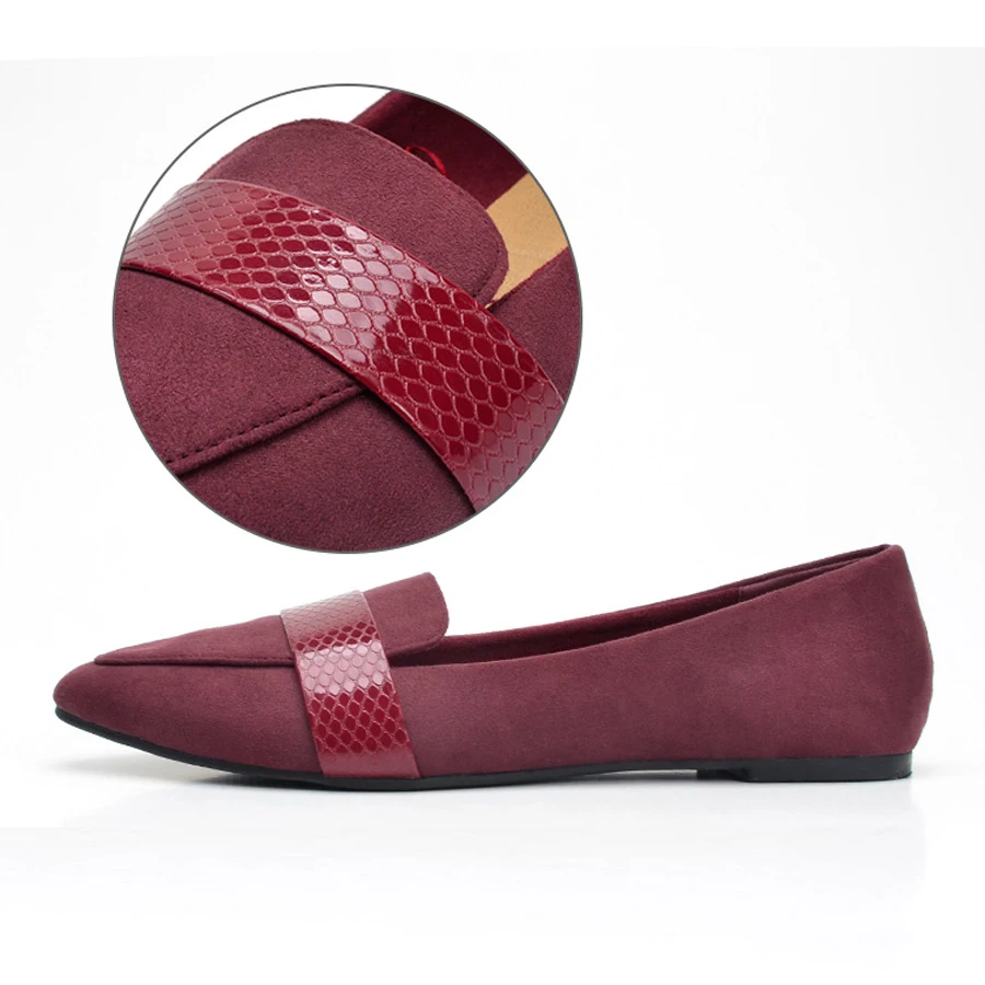 European and American style egg roll shoes solid color thickened soft sole women shoes spring sheep pattern flat shallow mouth c 6