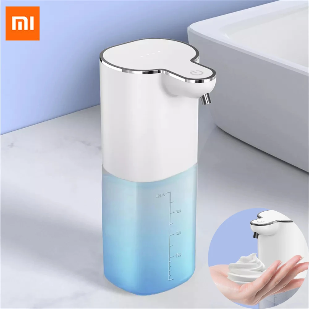 

Xiaomi Youpin Automatic Liquid Soap Dispenser USB Charge Smart Sensor Foam Machine Touchless Hand Sanitizer Foam Dispenser