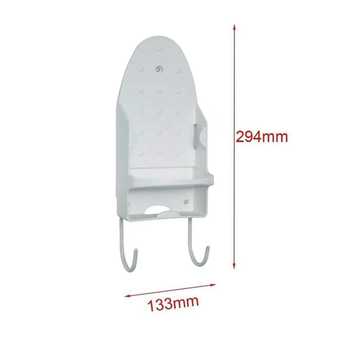 Door Wall Mounted Ironing Board Storage Holder Heat-resistant Hotel Household Electric Iron Hanging Rack Hair Dryer Stand
