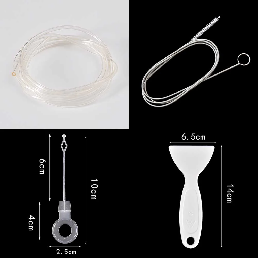 

Clean Brush Kit For Refrigerator Drain Wash Brush Suction Syringe For Fridge Hole Brush Water Outlet Cleaner