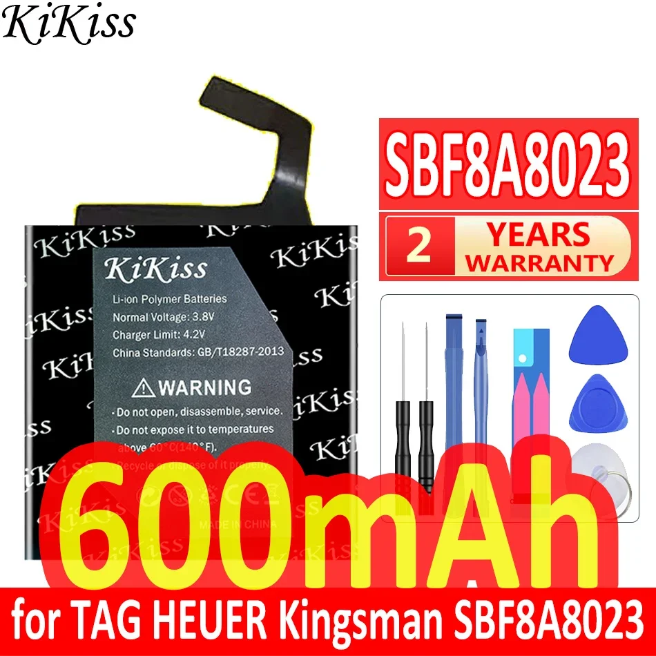 600Mah Kikiss Potente Batteria Per Tag Heuer Connected Kingsman Muslimatwatch