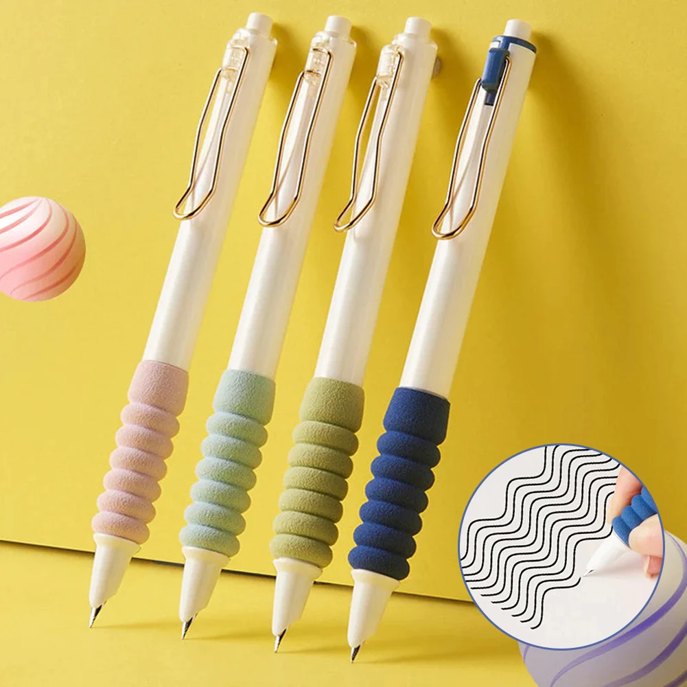 0.38mm 비즈니스 사무실 만년필, 개폐식 필기 연습, 캘리그라피 펜, 젤 펜, 학생 문구, 학용품