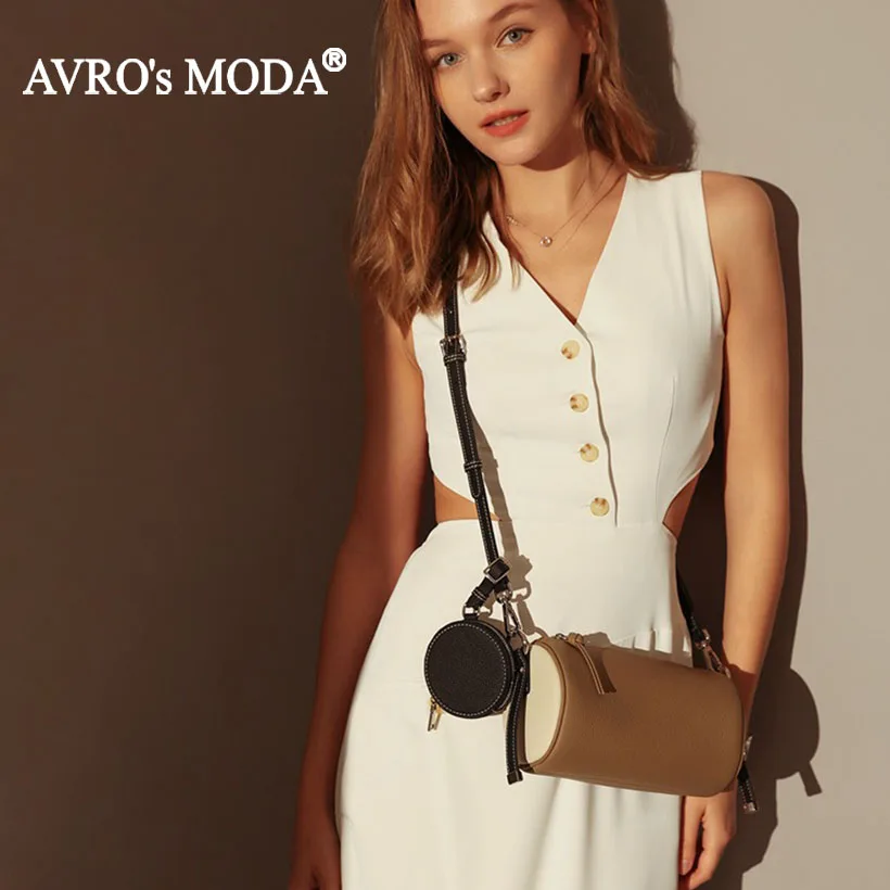 

AVRO's MODA Brand New Fashion Genuine Leather Shoulder Bags Luxury Designer Handbags Women Casual Crossbody Messenger Tote Bag