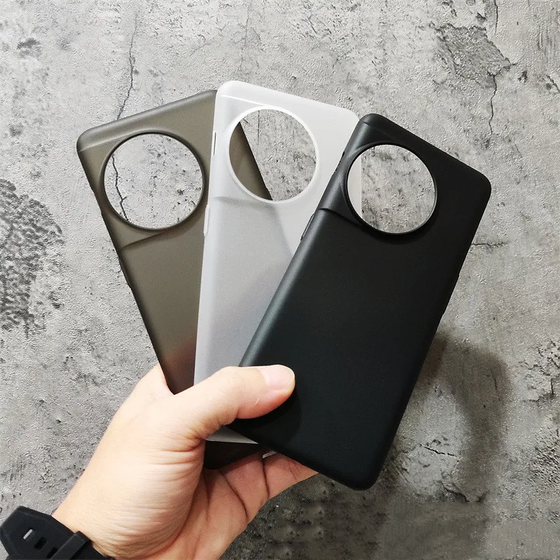 Ультратонкая матовая задняя панель из полипропилена диаметром 0,4 мм для OnePlus 1112, матовый чехол с защитой от отпечатков пальцев (art.: 3920c335bb501) - 3920c335bb501