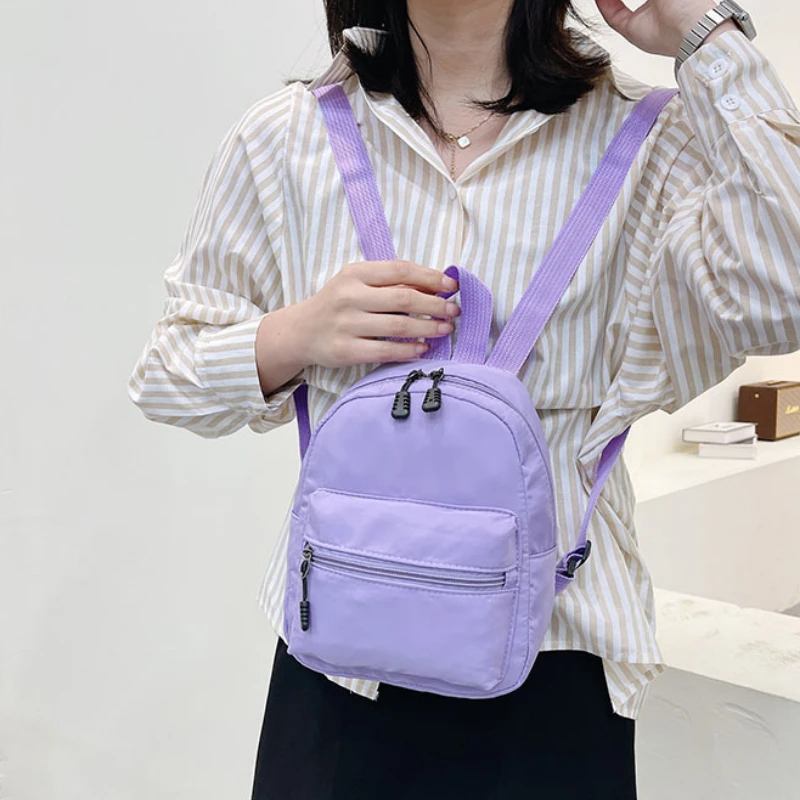 French Niche Bag Women's 2023 Spring Fashion Style Mini Backpack Senior  Feeling Small Backpack - AliExpress