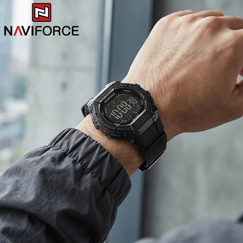 NAVIFORCE Waterproof Multifunction Digital Sports Watch for Men