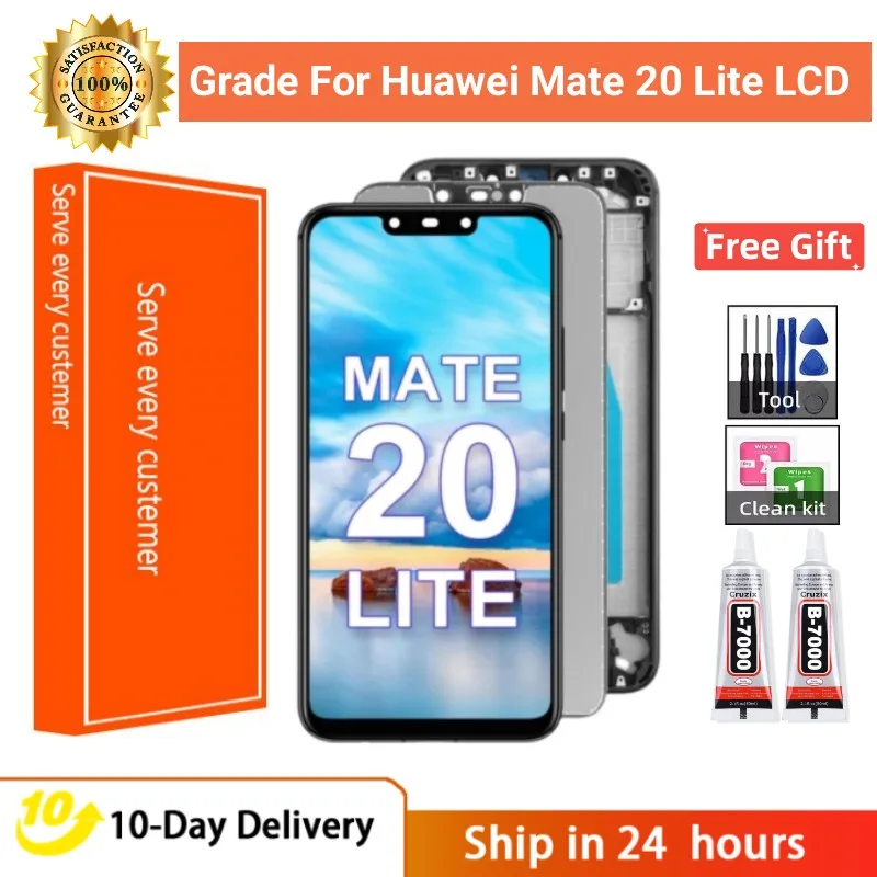 

Original Test Grade AAA For Huawei Mate 20 Lite LCD Display Touch Screen SNEAL00 Display INELX2 For Huawei Mate 20 Lite LCD