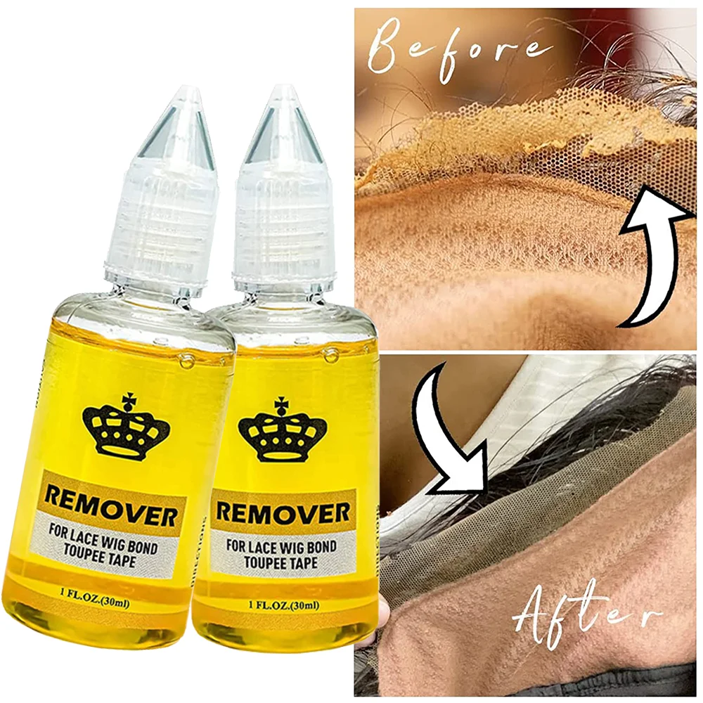 2Pcs/Lot Tape in Extension Adhesive Remover Residue Remover Lace Wig